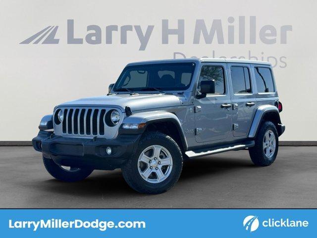 used 2020 Jeep Wrangler Unlimited car, priced at $27,929