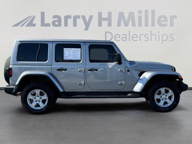 used 2020 Jeep Wrangler Unlimited car, priced at $27,929