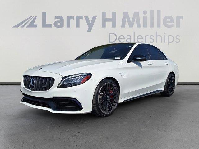 used 2019 Mercedes-Benz AMG C 63 car, priced at $53,500