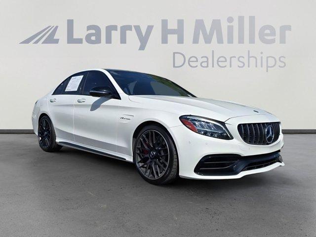 used 2019 Mercedes-Benz AMG C 63 car, priced at $53,500