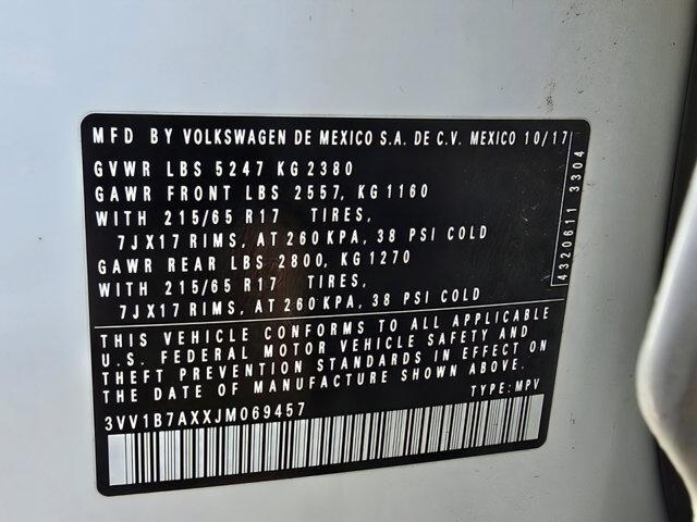 used 2018 Volkswagen Tiguan car, priced at $13,500