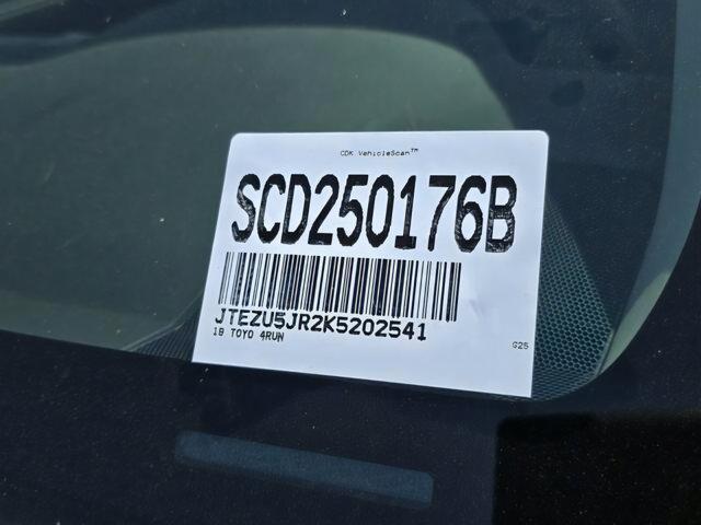 used 2019 Toyota 4Runner car, priced at $32,000