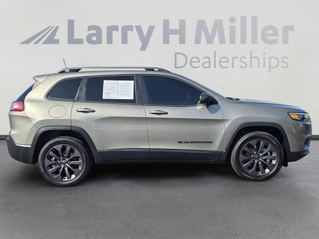 used 2021 Jeep Cherokee car, priced at $19,500
