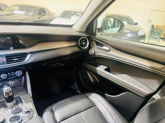 used 2018 Alfa Romeo Stelvio car, priced at $13,999