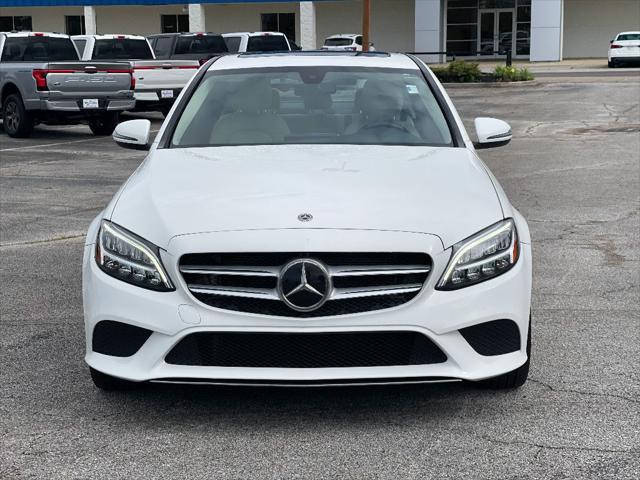 used 2021 Mercedes-Benz C-Class car, priced at $29,999