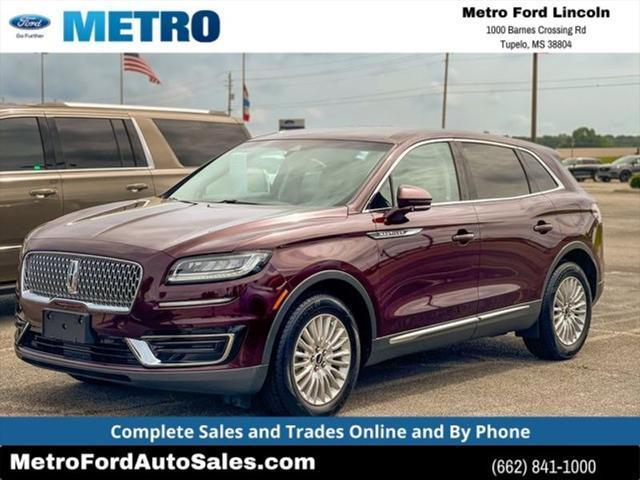 used 2019 Lincoln Nautilus car, priced at $19,999