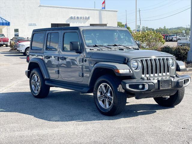 used 2020 Jeep Wrangler Unlimited car, priced at $35,555