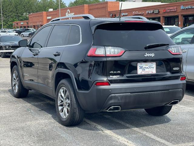 used 2021 Jeep Cherokee car, priced at $21,999