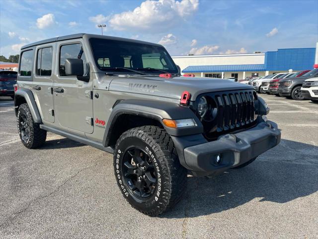 used 2020 Jeep Wrangler Unlimited car, priced at $36,999