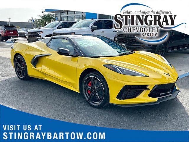 new 2025 Chevrolet Corvette car, priced at $110,910