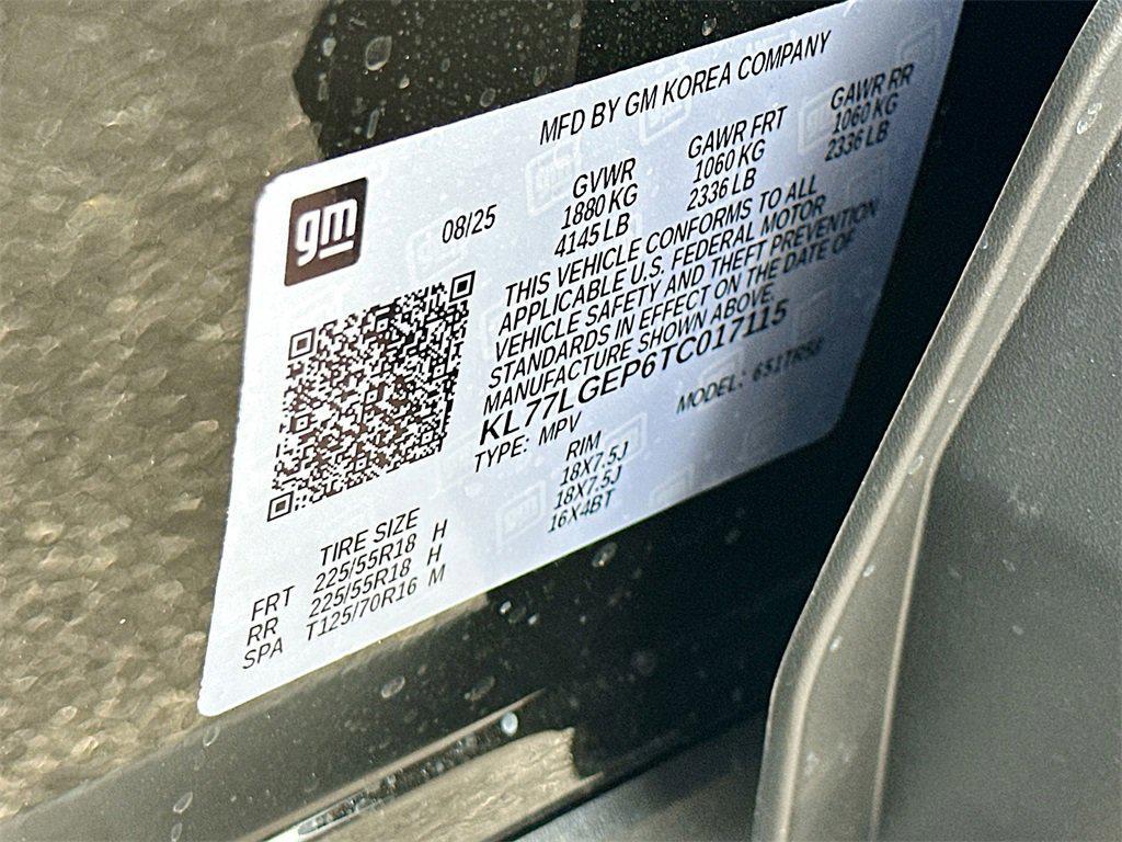 new 2026 Chevrolet Trax car, priced at $24,495