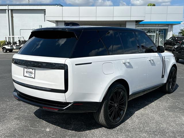 used 2024 Land Rover Range Rover car, priced at $107,500