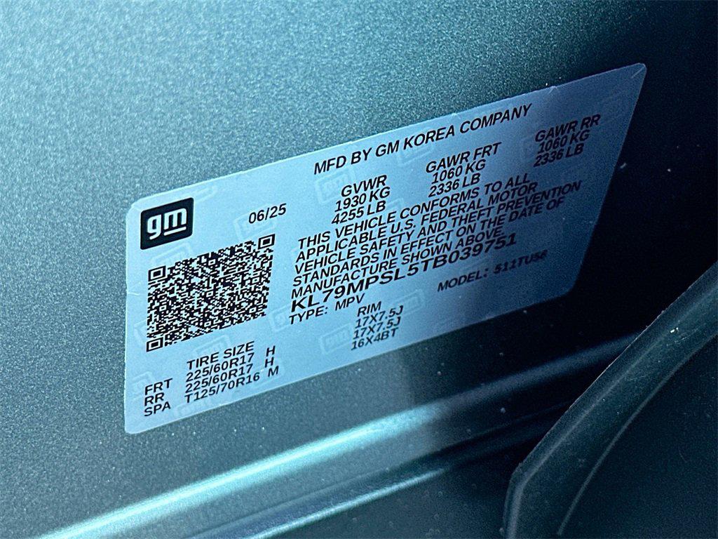 new 2026 Chevrolet TrailBlazer car, priced at $26,375