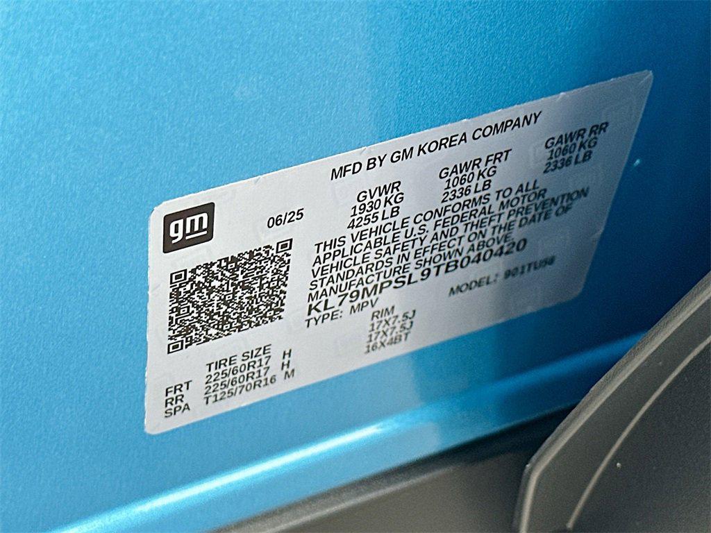 new 2026 Chevrolet TrailBlazer car, priced at $26,770