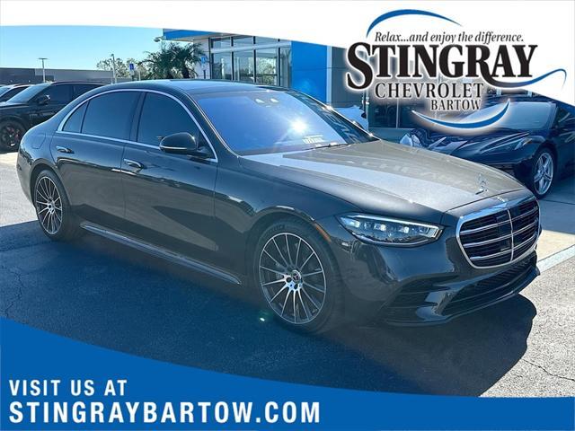 used 2021 Mercedes-Benz S-Class car, priced at $79,917