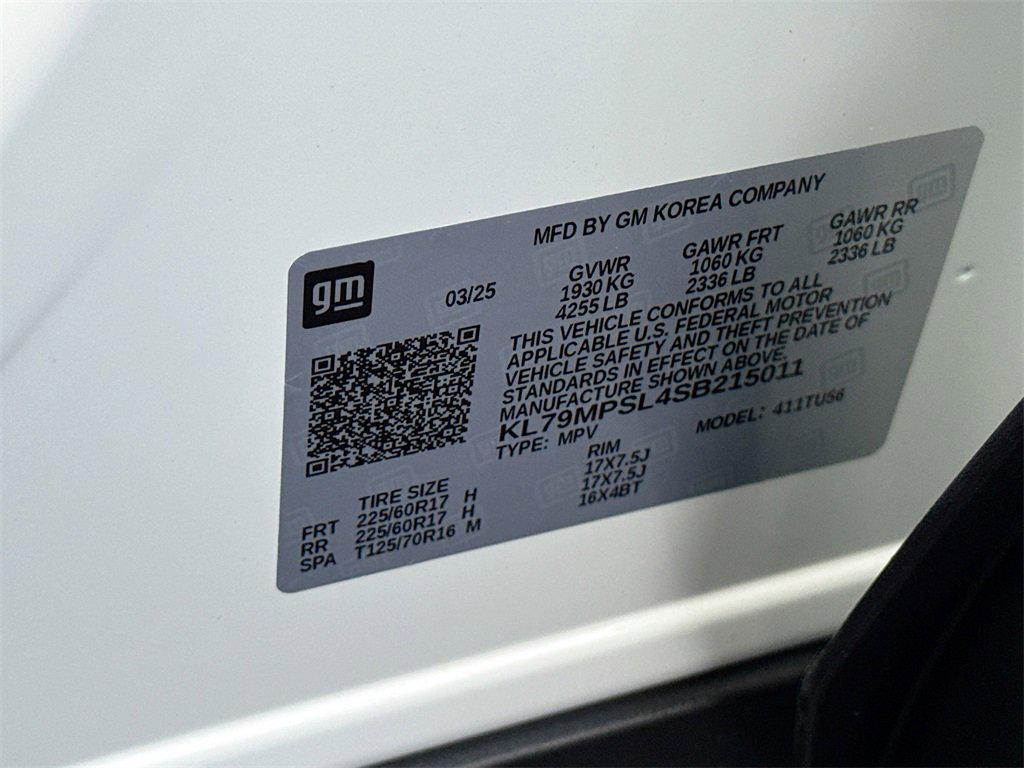new 2025 Chevrolet TrailBlazer car, priced at $27,075