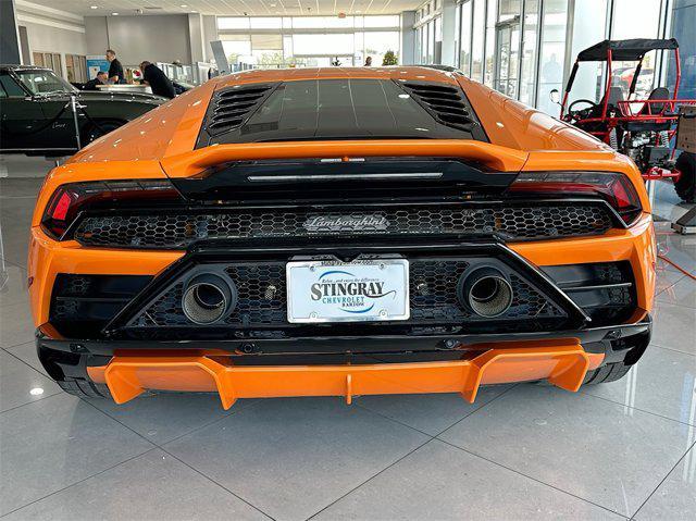 used 2021 Lamborghini Huracan EVO car, priced at $235,000