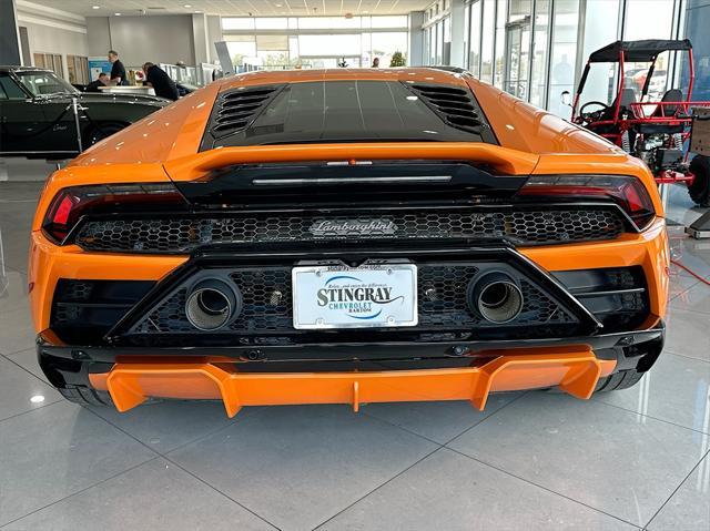 used 2021 Lamborghini Huracan EVO car, priced at $249,900