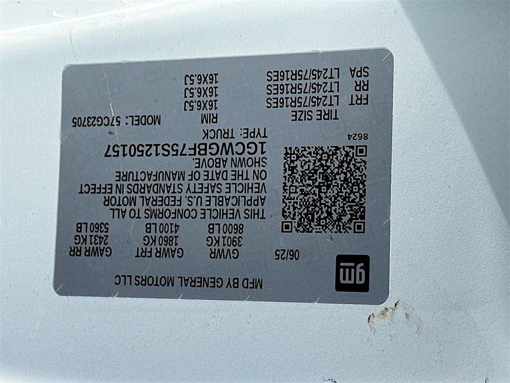 new 2025 Chevrolet Express 2500 car, priced at $53,348