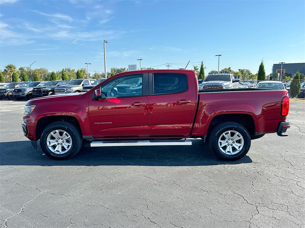 used 2021 Chevrolet Colorado car, priced at $24,957