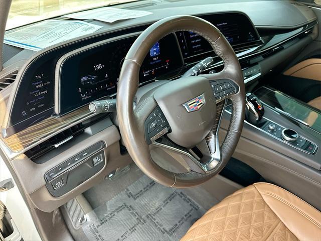 used 2022 Cadillac Escalade car, priced at $59,999