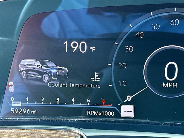 used 2022 Cadillac Escalade car, priced at $59,999