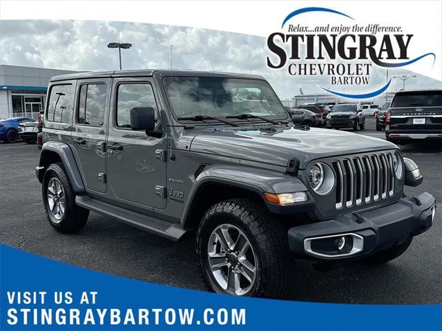 used 2022 Jeep Wrangler Unlimited car, priced at $33,949