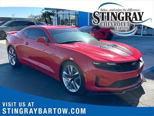 used 2021 Chevrolet Camaro car, priced at $35,845