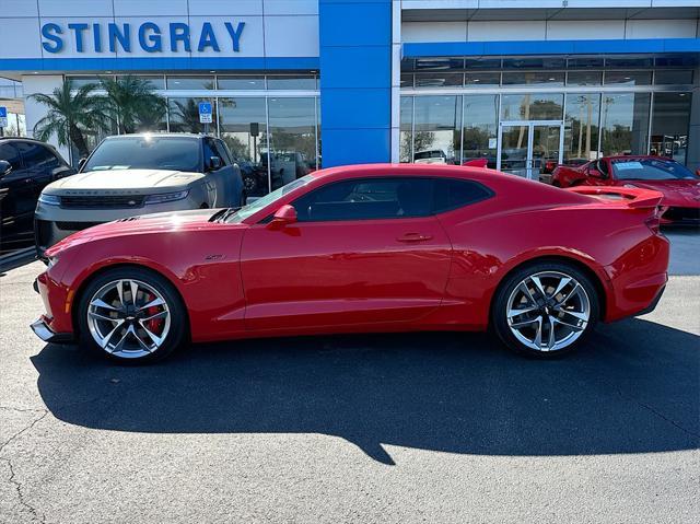 used 2021 Chevrolet Camaro car, priced at $35,845