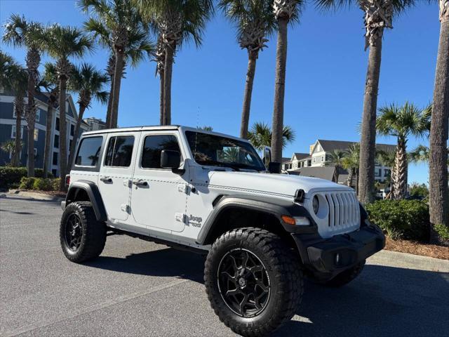 used 2020 Jeep Wrangler Unlimited car, priced at $23,950