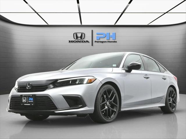 used 2022 Honda Civic car, priced at $22,500