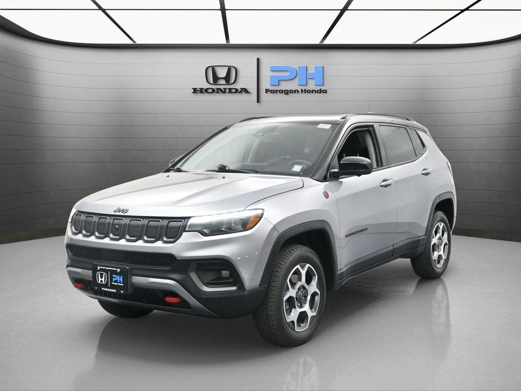 used 2022 Jeep Compass car, priced at $22,500