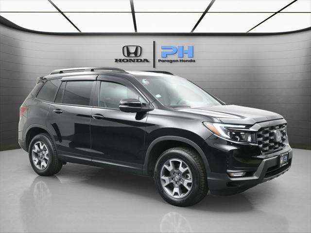 used 2022 Honda Passport car, priced at $28,700
