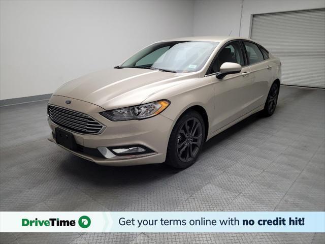 used 2018 Ford Fusion car, priced at $18,095