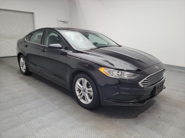 used 2018 Ford Fusion car, priced at $14,795