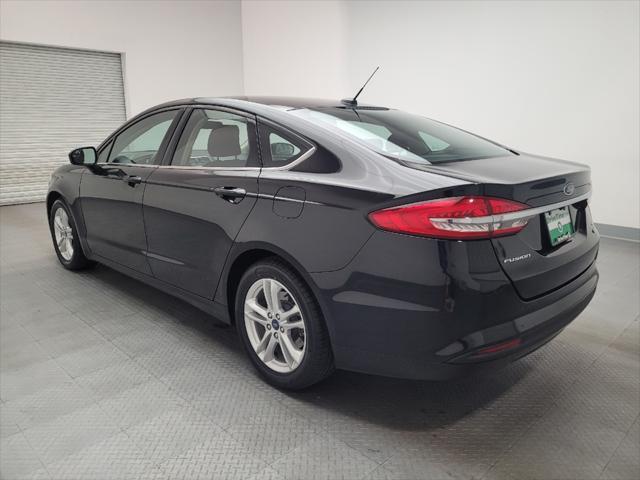 used 2018 Ford Fusion car, priced at $14,795