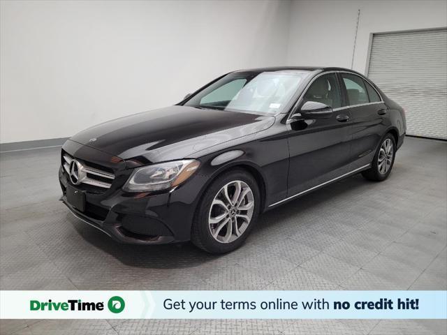 used 2018 Mercedes-Benz C-Class car, priced at $25,195