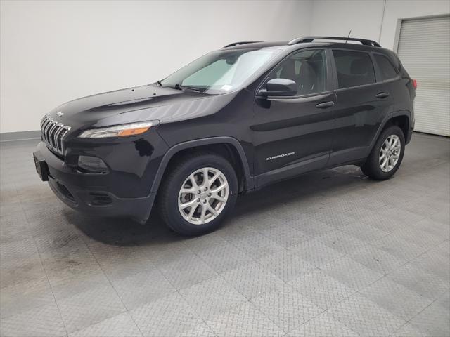 used 2017 Jeep Cherokee car, priced at $15,095