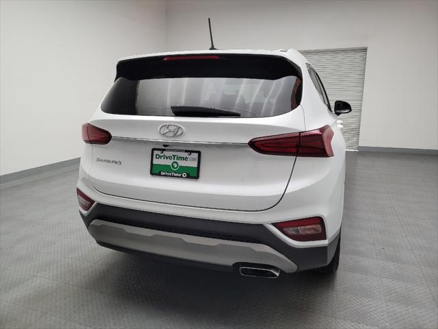 used 2020 Hyundai Santa Fe car, priced at $22,895