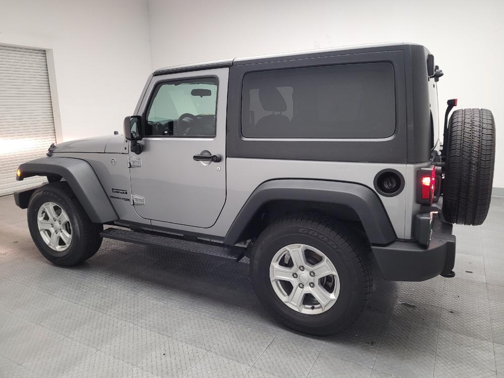 used 2018 Jeep Wrangler JK car, priced at $18,095