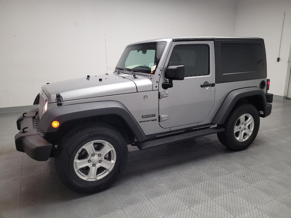used 2018 Jeep Wrangler JK car, priced at $18,095