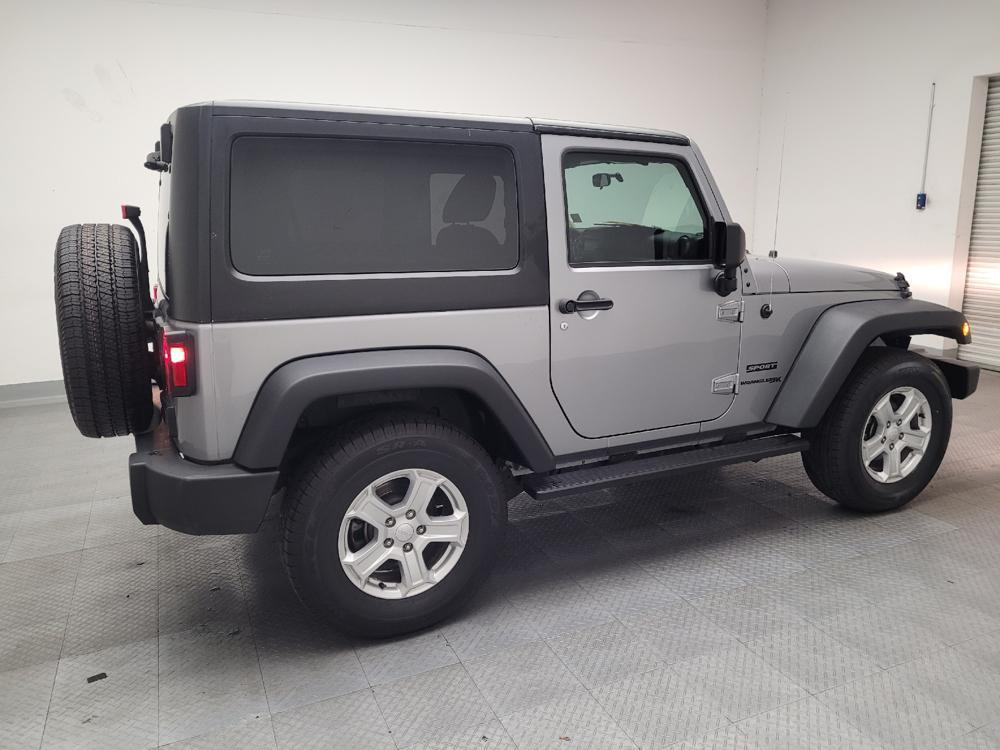 used 2018 Jeep Wrangler JK car, priced at $18,095