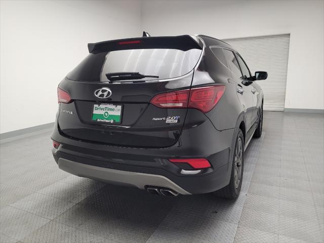used 2017 Hyundai Santa Fe Sport car, priced at $17,195