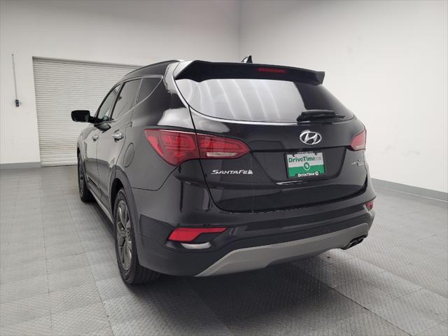 used 2017 Hyundai Santa Fe Sport car, priced at $17,195
