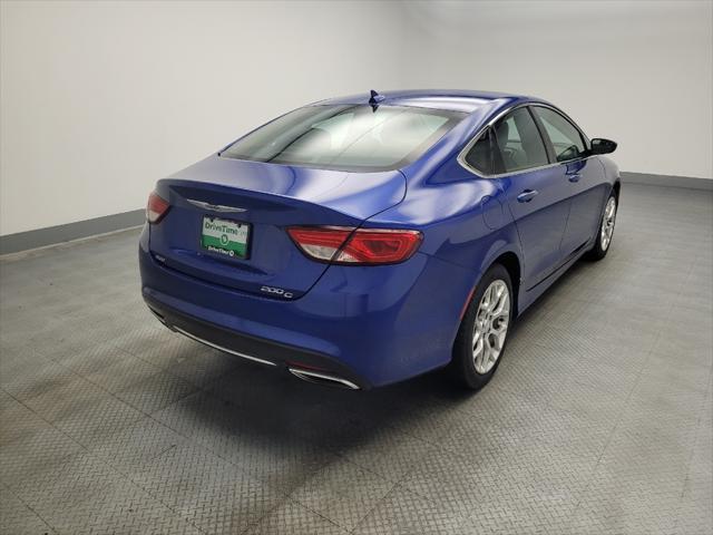 used 2015 Chrysler 200 car, priced at $14,495