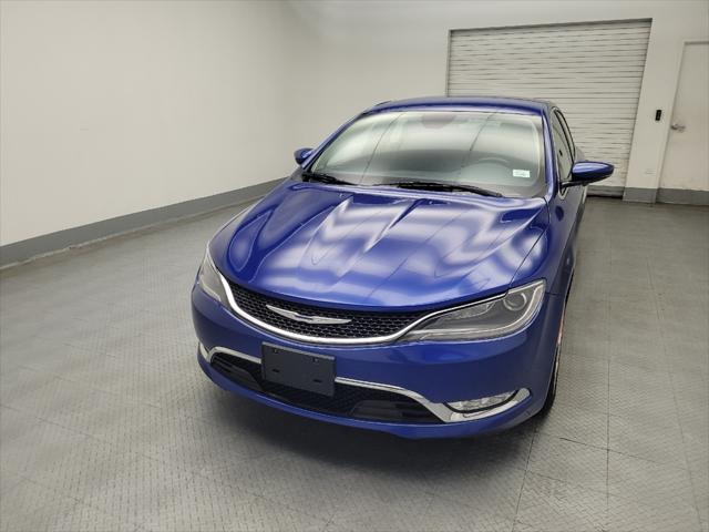 used 2015 Chrysler 200 car, priced at $14,495