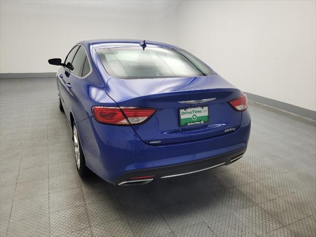 used 2015 Chrysler 200 car, priced at $14,495