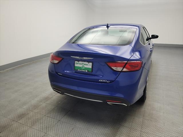 used 2015 Chrysler 200 car, priced at $14,495