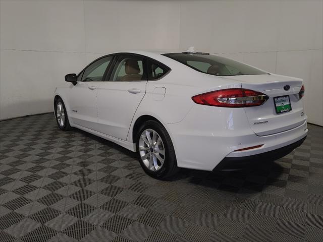 used 2019 Ford Fusion Hybrid car, priced at $17,295