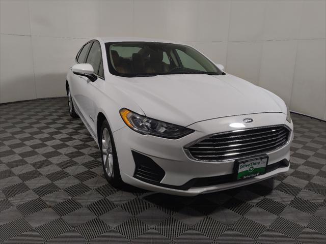 used 2019 Ford Fusion Hybrid car, priced at $17,295